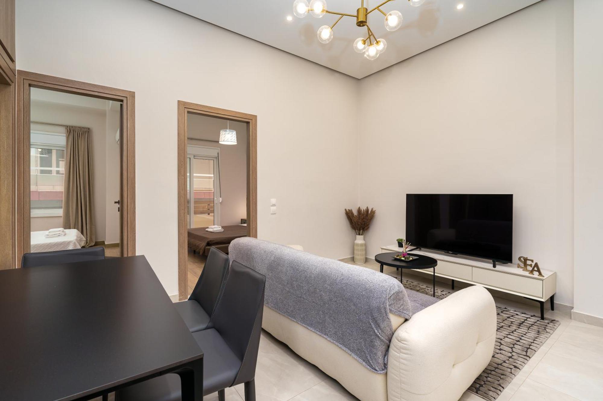 אתונה Cozy New Apartment Nearby Metro מראה חיצוני תמונה